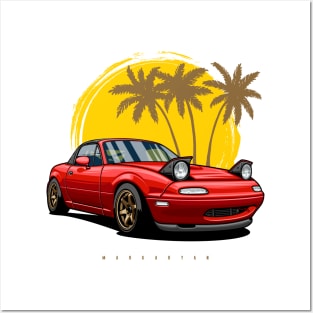 Miata NA Posters and Art